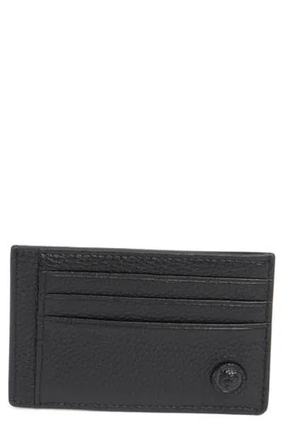 Just Cavalli Tiger Logo Card Case In Black