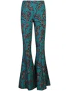 Just Cavalli Trousers In 绿色