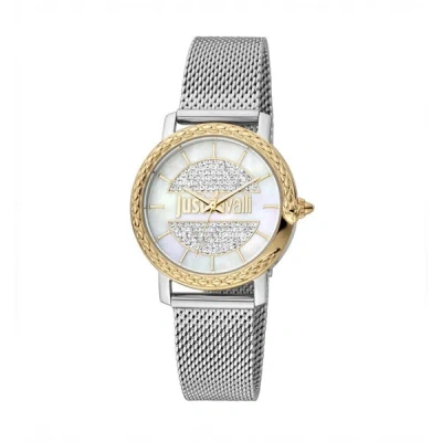 Just Cavalli Time Watches Mod. Jc1l212m0265 In Metallic