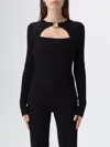 Just Cavalli Top  Woman Color Black In Black