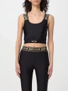 Just Cavalli Top  Woman Color Black In Black