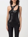 Just Cavalli Top  Woman Color Black In Black