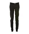 Just Cavalli Torn Denim Trousers In Black