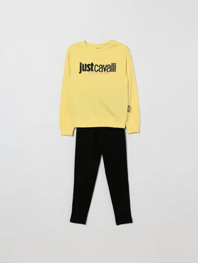 Just Cavalli Tracksuit  Kids Color Yellow In Multi