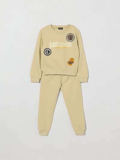 Just Cavalli Tracksuit Kids Color Beige In Multi