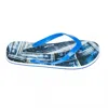 Just Cavalli Light Blue Eva Sandal In Multi