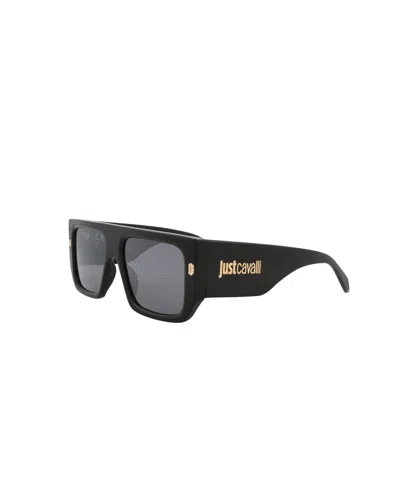 Just Cavalli Unisex 56mm Black Sunglasses