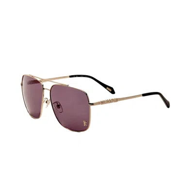 Just Cavalli Unisex 61mm Gold Sunglasses