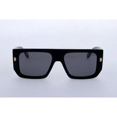 Just Cavalli Unisex Black Square Sunglasses Sjc022