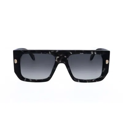 Just Cavalli Unisex Black Square Sunglasses Sjc022k-3
