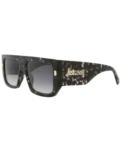 Just Cavalli Unisex Sjc022k 56mm Polarized Sunglasses In Black