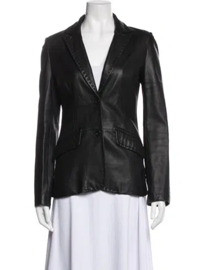 Pre-owned Just Cavalli Vintage 2000's Blazer In Black