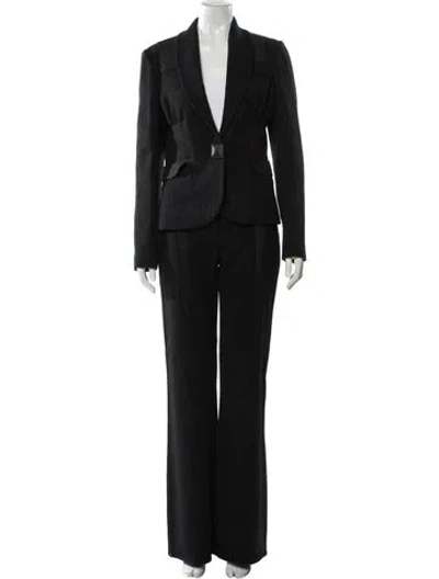 Pre-owned Just Cavalli Vintage 2004 Pantsuit In Black