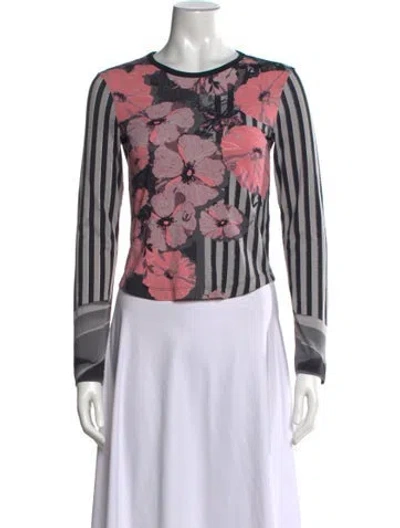 Pre-owned Just Cavalli Vintage 2004 Top In Multicolor