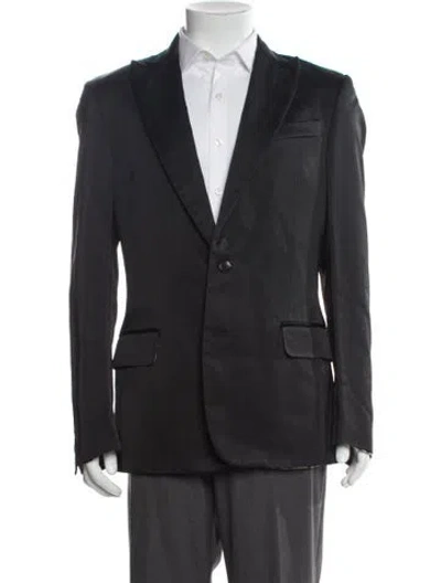 Pre-owned Just Cavalli Vintage 2006 Blazer In Black