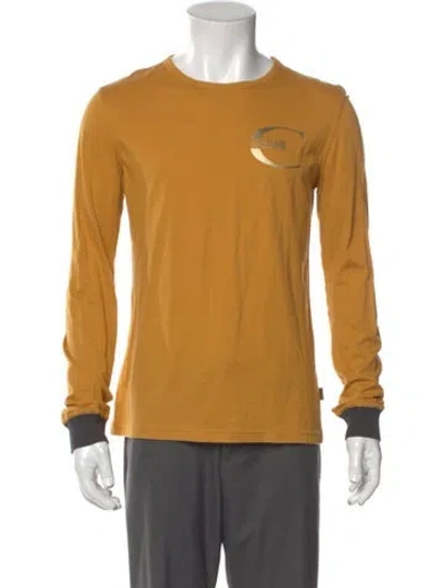 Pre-owned Just Cavalli Vintage 2006 T-shirt In Yellow