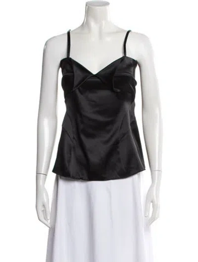 Pre-owned Just Cavalli Vintage 2008 Top In Black