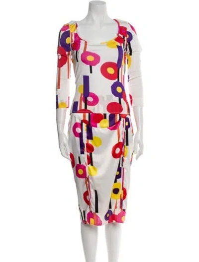 Pre-owned Just Cavalli Vintage 2009 Skirt Set In Multi