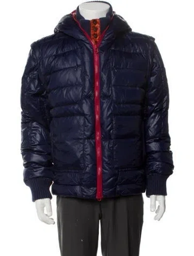 Pre-owned Just Cavalli Vintage 2010 Puffer Coat In Multi