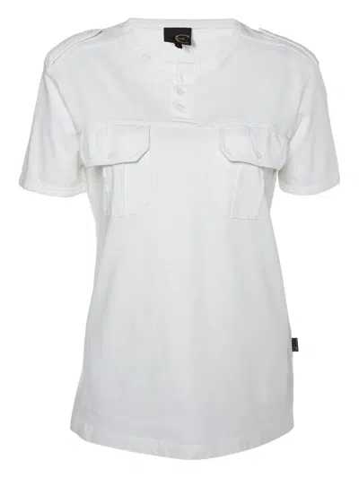 Pre-owned Just Cavalli Vintage 2024 Pockets Henley T-shirt
