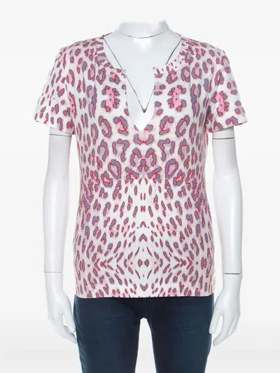 Pre-owned Just Cavalli Vintage Animal-print T-shirt