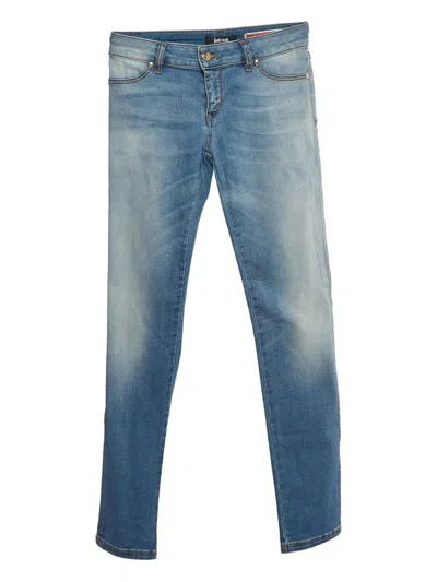 Pre-owned Just Cavalli Vintage Embroidered Jeans
