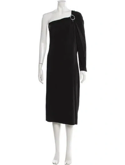 Pre-owned Just Cavalli Vintage Knee-length Dress In Black