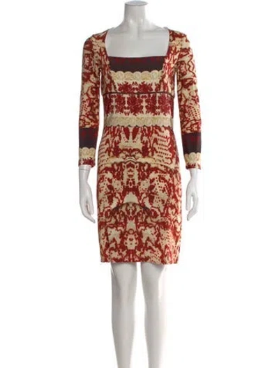 Pre-owned Just Cavalli Vintage Knee-length Dress In Neutral