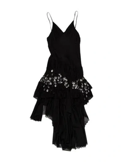 Pre-owned Just Cavalli Vintage Knee-length Dress W/ Tags In Black