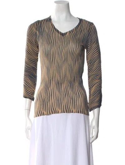 Pre-owned Just Cavalli Vintage Late 2000's - Early 2010's Sweater In Blue