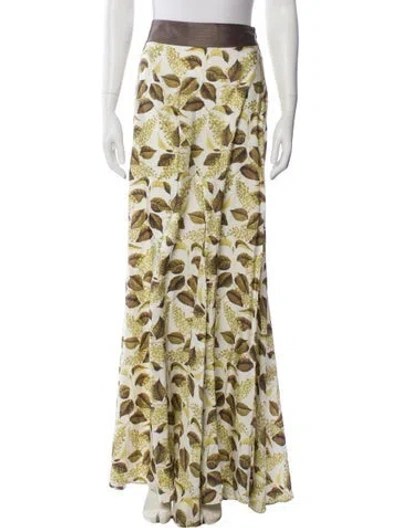 Pre-owned Just Cavalli Vintage Long Skirt In Multi