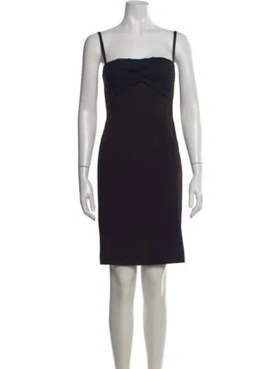 Pre-owned Just Cavalli Vintage Mini Dress In Black