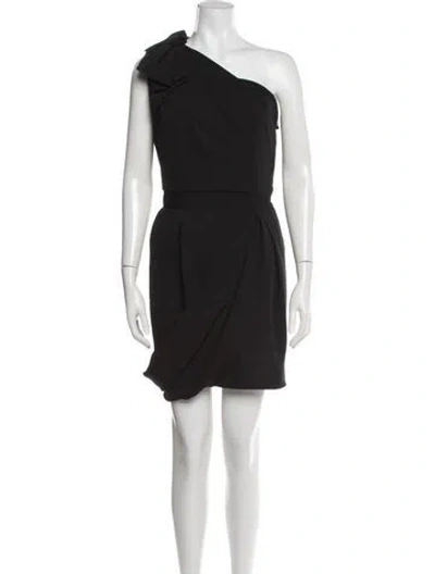 Pre-owned Just Cavalli Vintage Mini Dress In Black