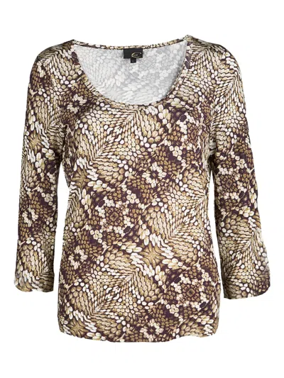 Pre-owned Just Cavalli Vintage  Animal-print Top