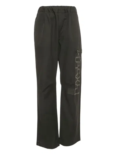 Pre-owned Just Cavalli Vintage  Logo-pocket Track Pants In Black