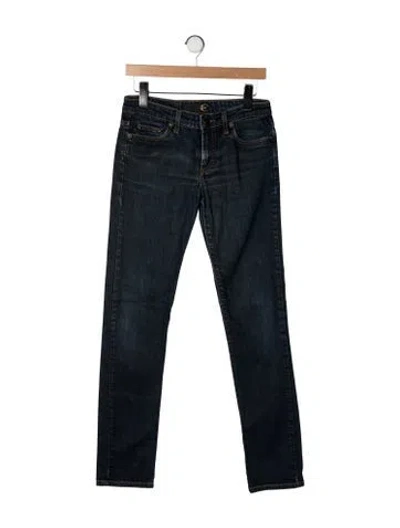 Pre-owned Just Cavalli Vintage Skinny Leg Jeans In Black