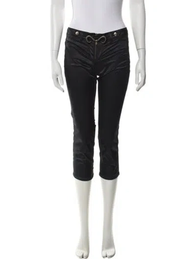 Pre-owned Just Cavalli Vintage Straight Leg Pants In Black