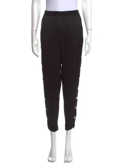 Pre-owned Just Cavalli Vintage Straight Leg Pants In Black