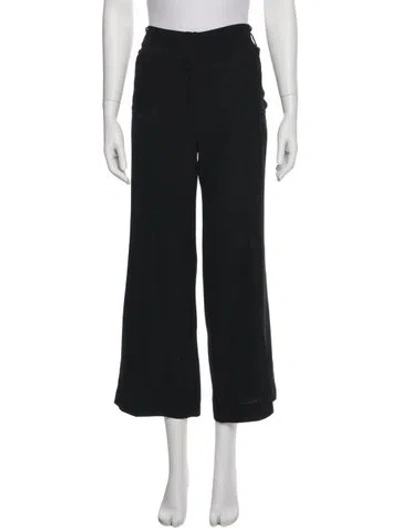 Pre-owned Just Cavalli Vintage Wide Leg Pants In Black