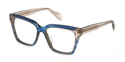 Just Cavalli Vjc002v 0931 Women's Glasses Blue Size 52 - Free Lenses - Blue Light Block Available