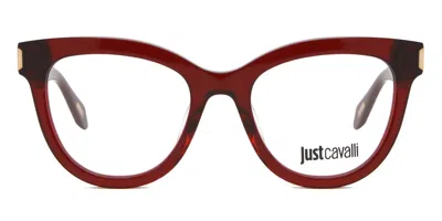 Just Cavalli Vjc004v 09we Women's Glasses Red Size 51 - Free Lenses - Blue Light Block Available