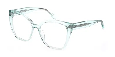 Just Cavalli Vjc005 0m40 Women's Glasses Green Size 56 - Free Lenses - Blue Light Block Available