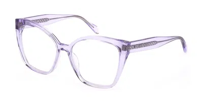 Just Cavalli Vjc005 06sc Women's Glasses Purple Size 56 - Free Lenses - Blue Light Block Available