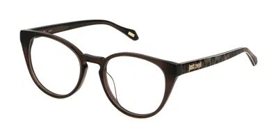 Just Cavalli Vjc046 0aak Women's Glasses Brown Size 51 - Free Lenses - Blue Light Block Available In Black