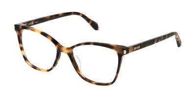 Just Cavalli Vjc051 0829 Women's Glasses Tortoiseshell Size 54 - Free Lenses - Blue Light Block Available In Brown