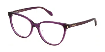 Just Cavalli Vjc052 Women's Glasses, Purple, Size 55