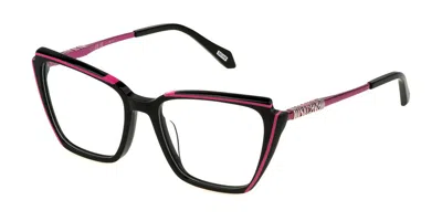 Just Cavalli Vjc053 0700 Women's Glasses Black Size 53 - Free Lenses - Blue Light Block Available In Multi