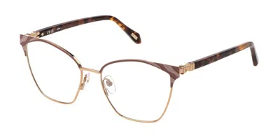Just Cavalli Vjc072 Women's Glasses, Gold, Size 55