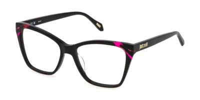 Just Cavalli Vjc077 Women's Glasses, Black, Size 54