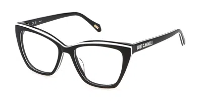 Just Cavalli Vjc084v 09h9 Women's Glasses Black Size 53 - Free Lenses - Blue Light Block Available